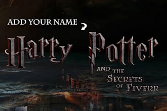 make a harry potter logo with your name