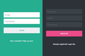 develop php laravel web applications