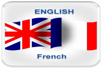 provide french to english translation and vice versa