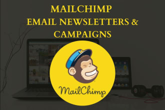 design mailchimp newsletter or email template