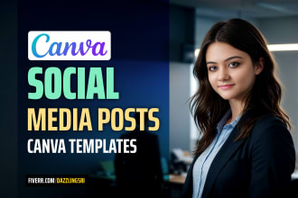 design editable canva social media posts and canva templates