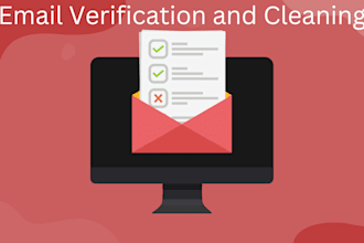 provide bulk email verification and cleaning