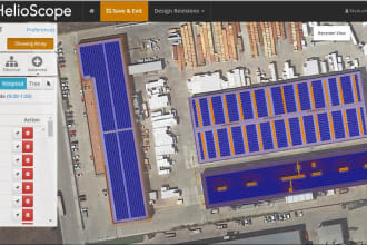 design your solar pv project using helioscope