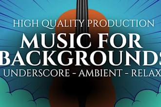 create background music and ambience for your video or game