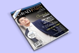 be design eye catchy magazine cover
