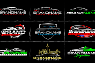 design logo template for automotive