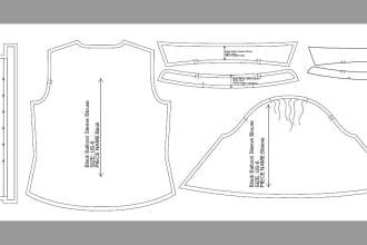 provide you pattern making in low cost