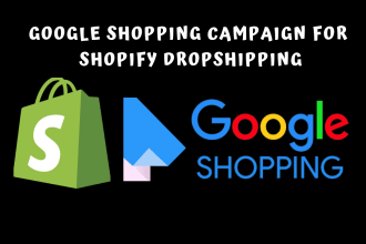 setup google shopping campaign for shopify dropshipping