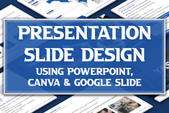 design and re design powerpoint presentation for you