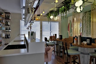 3d interior design and 4k renders restaurant, café, and bars
