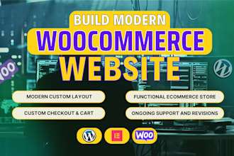 build wordpress woocommerce website online store website