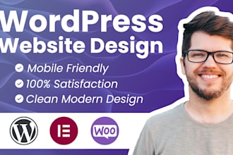 design and develop a wordpress website