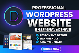 be expert for divi wordpress website, divi theme or divi theme customization