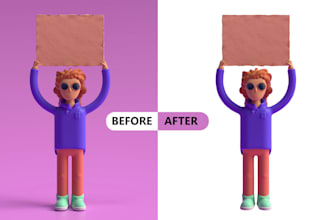 cut out 100 images background professionally with photoshop