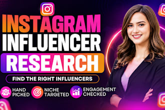 find the best instagram influencers for your niche