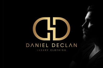 do luxury fashion clothing brand business monogram logo design