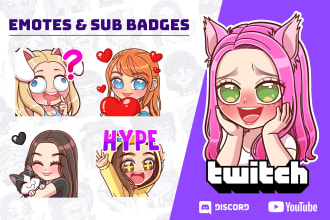 create custom twitch emotes and sub badges