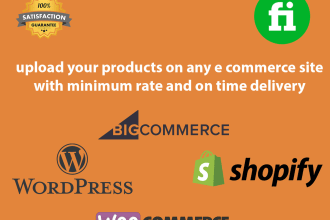 上传100个产品到您的woocommerce shopify商店