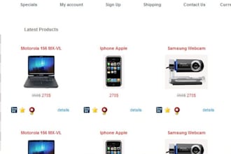 create html and css webpage