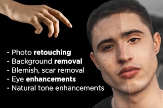 edit photos, remove blemishes, photo cleanup