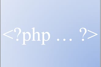 develop a website using PHP or its framework