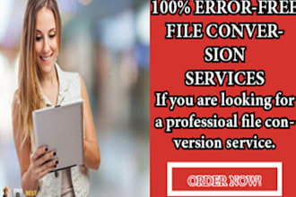 convert, recreate and format PDF, ms word to indesign
