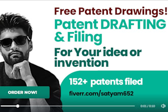 draft and file your patent in the USA, europe, UK