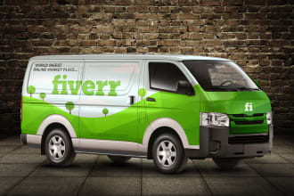 design van wrapping stickers