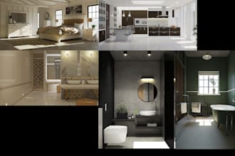 make 3d visualize for architecture