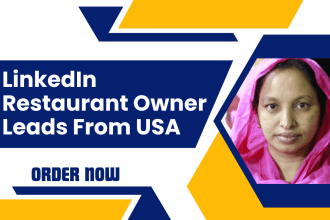 generate linkedin restaurant owner leads for your business