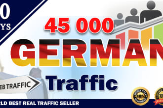 bring unlimited organic targeted german web traffic