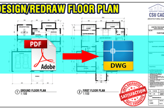 draw redraw architectural 2d floor plan in autocad chief architect