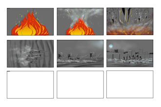 design the animatics storyboard for your movie or animation