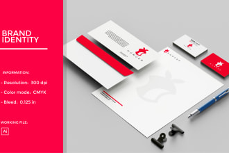 design trendy minimalist logo with business brand identity