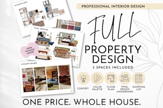 interior design your entire house