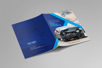 design modern brochure or marketing materials