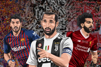 draw illustration football basketball player or sport player