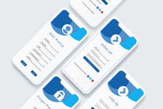 design splash or onboarding screen for android or ios app