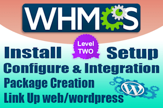 create a modern hosting business website using whmcs
