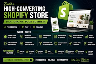 design ecommerce websites in shopify