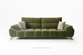 do photorealistic 3d rendering for furniture and ecommerce