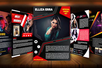 design media kit, epk, one sheet, press kit, brand kit