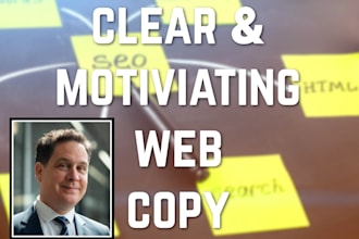 write SEO website copy with keyword research included