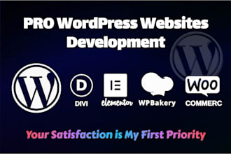 design stunning  wordpress website