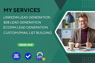do b2b lead generation, linkedin and ecommerce lead generation
