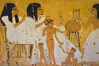 give you full description and backstory of any ancient egyptian image