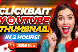 make the professional youtube, facebook, instagram thumbnail