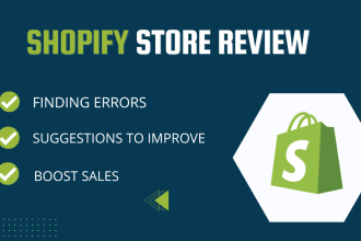 review audit your shopify store to increase conversion rate