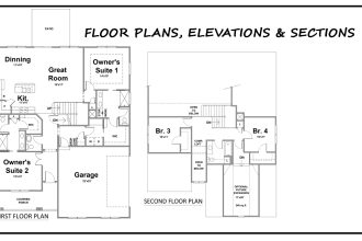 draw your 2d floor plans and elevations in autocad