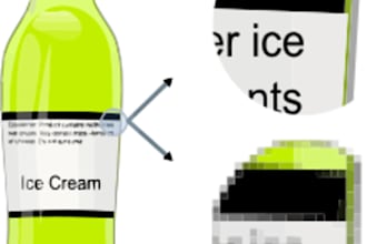 mak your raster images to vector graphics